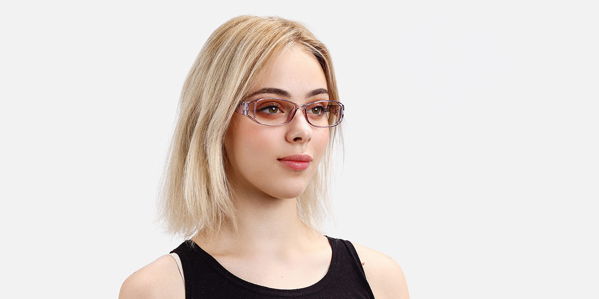 Women's full frame TR eyeglasses