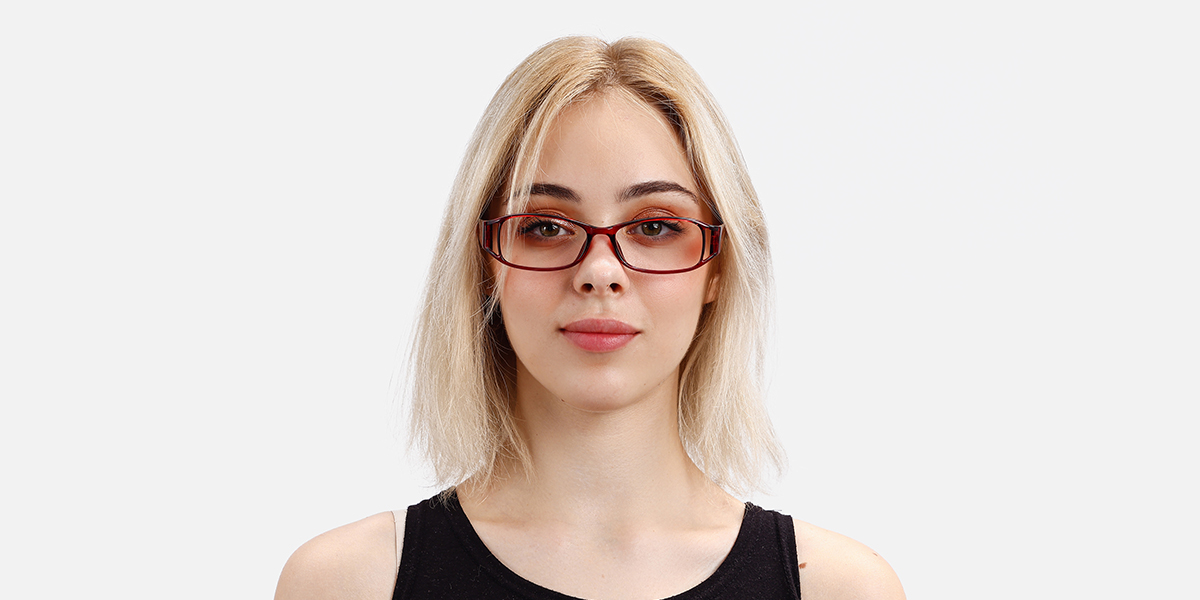 Women's full frame TR eyeglasses | Firmoo.com