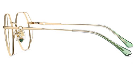 Women's full frame Metal eyeglasses | Firmoo.com