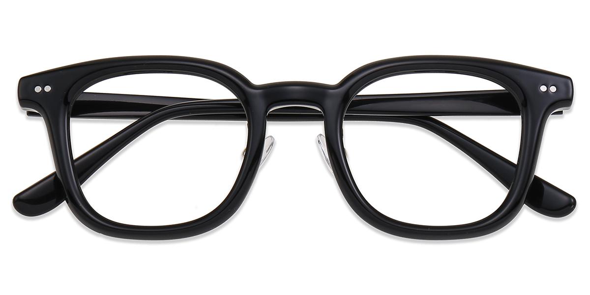 Occhiali Da Vista Unisex TR75056 | Occhiali Quadrati Tartarugati In Tr - Foto 5