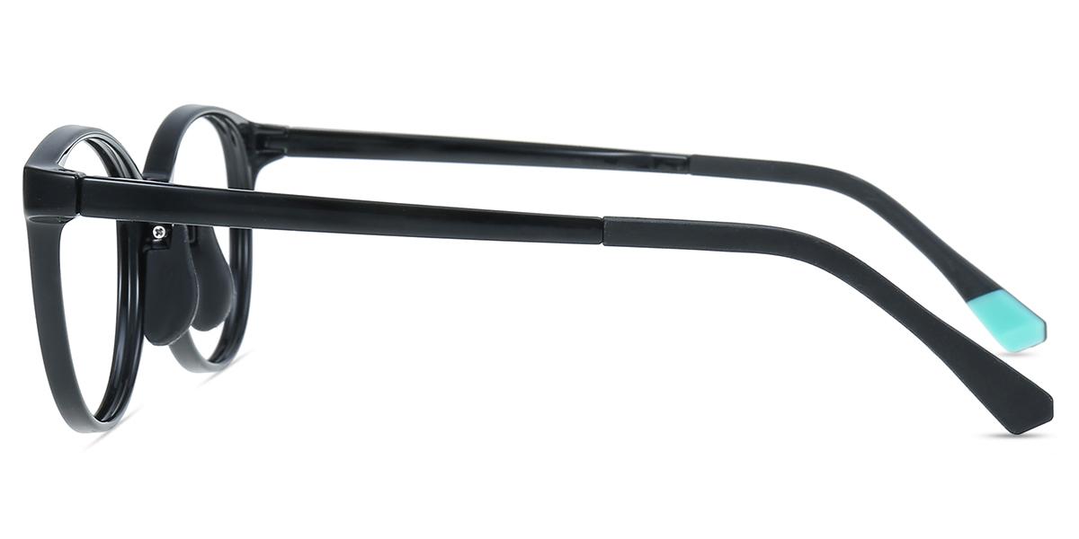 Lunettes Classiques ALWAYSUV Pour Enfants/Ados - Verres Transparents - Style Rétro Léger Et Confortable