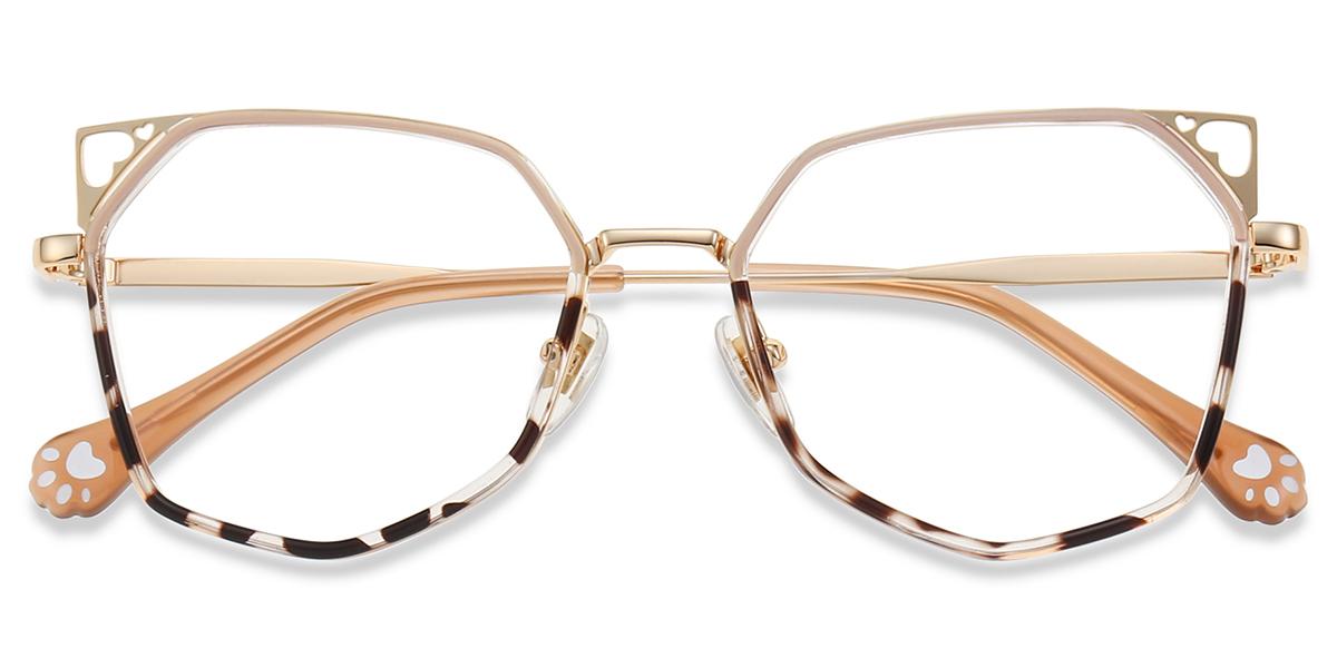 Women's full frame TR & Metal eyeglasses | Firmoo.com