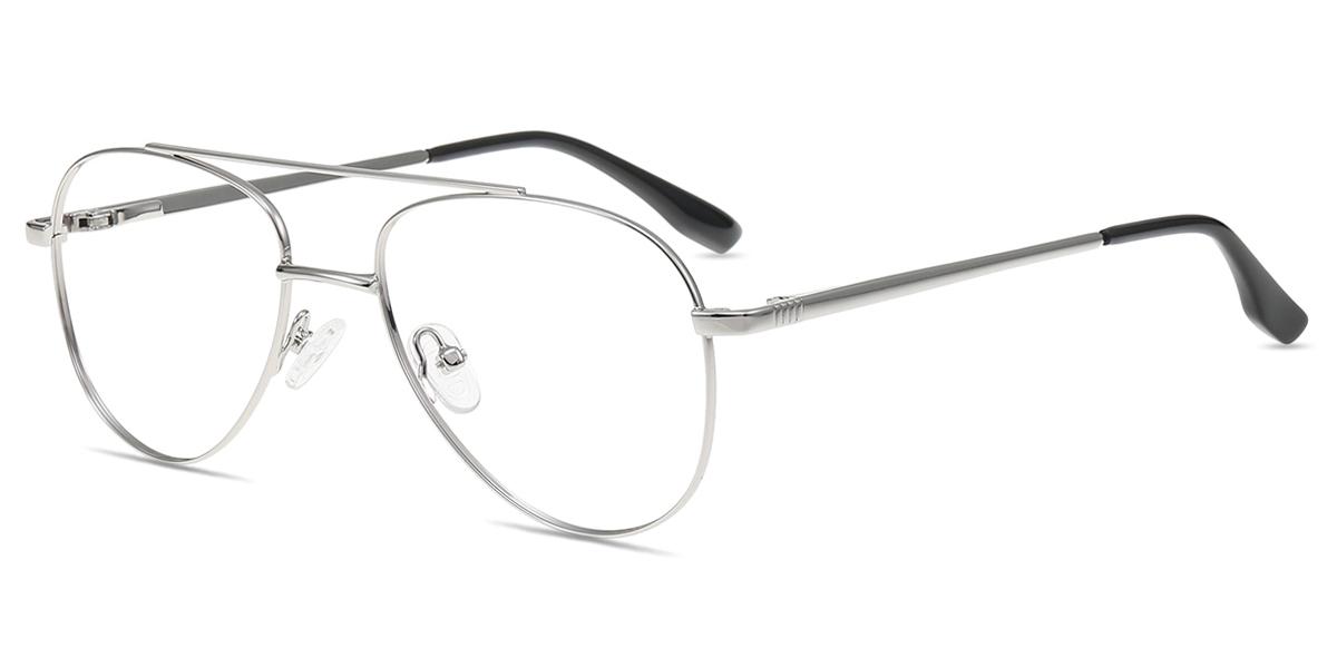 Unisex full frame Metal eyeglasses