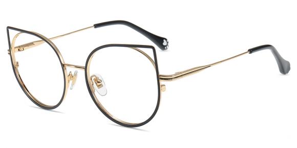 Women's full frame Metal eyeglasses | Firmoo.com.au