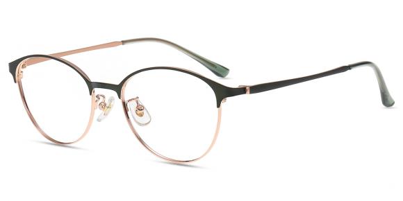 Women's full frame Metal eyeglasses | Firmoo.com