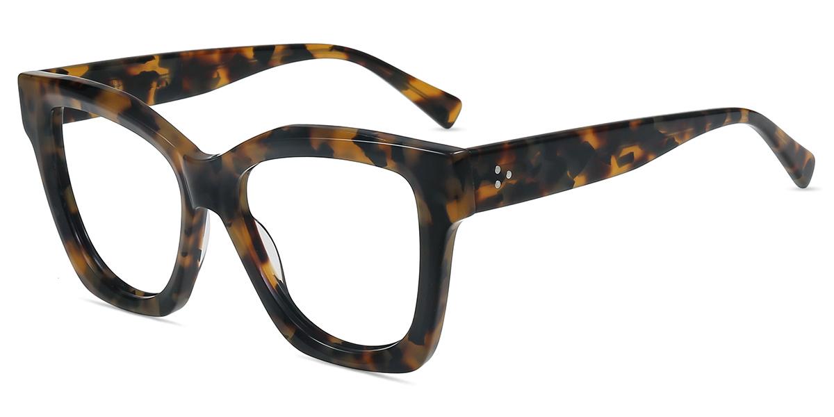 Unisex full frame Acetate eyeglasses | Firmoo.com