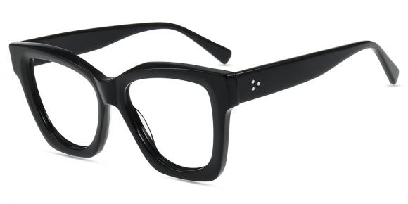 Unisex full frame Acetate eyeglasses | Firmoo.com