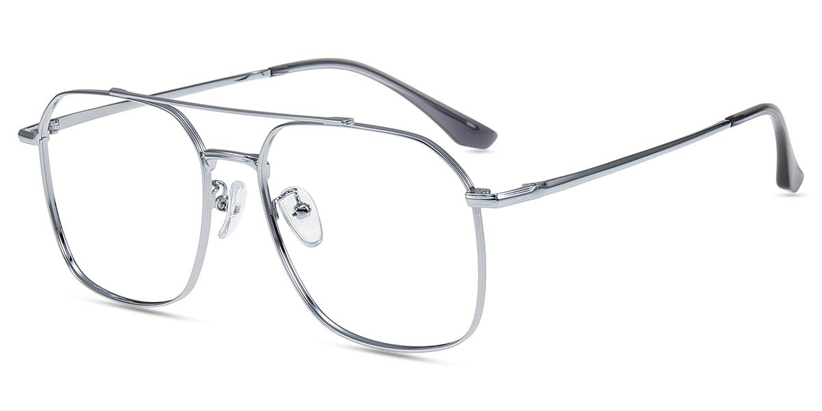 Unisex full frame metal eyeglasses | Firmoo.com