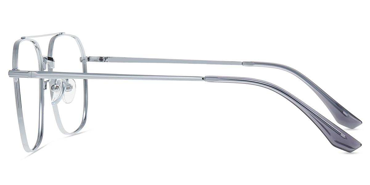 Unisex full frame metal eyeglasses | Firmoo.com