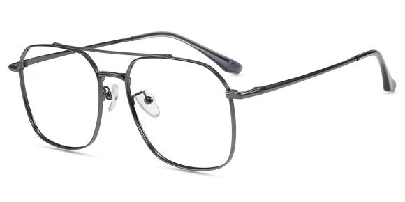 Unisex full frame metal eyeglasses | Firmoo.com