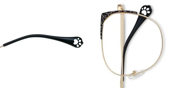 Women's full frame Metal eyeglasses | Firmoo.com