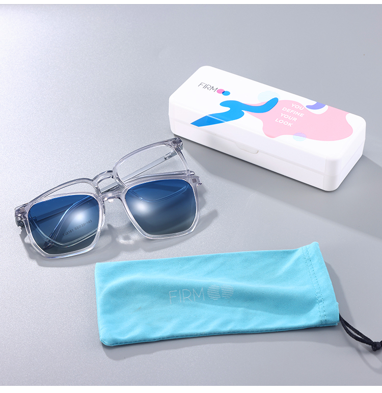 Woman full frame Metal & TR eyeglasses | Firmoo.com