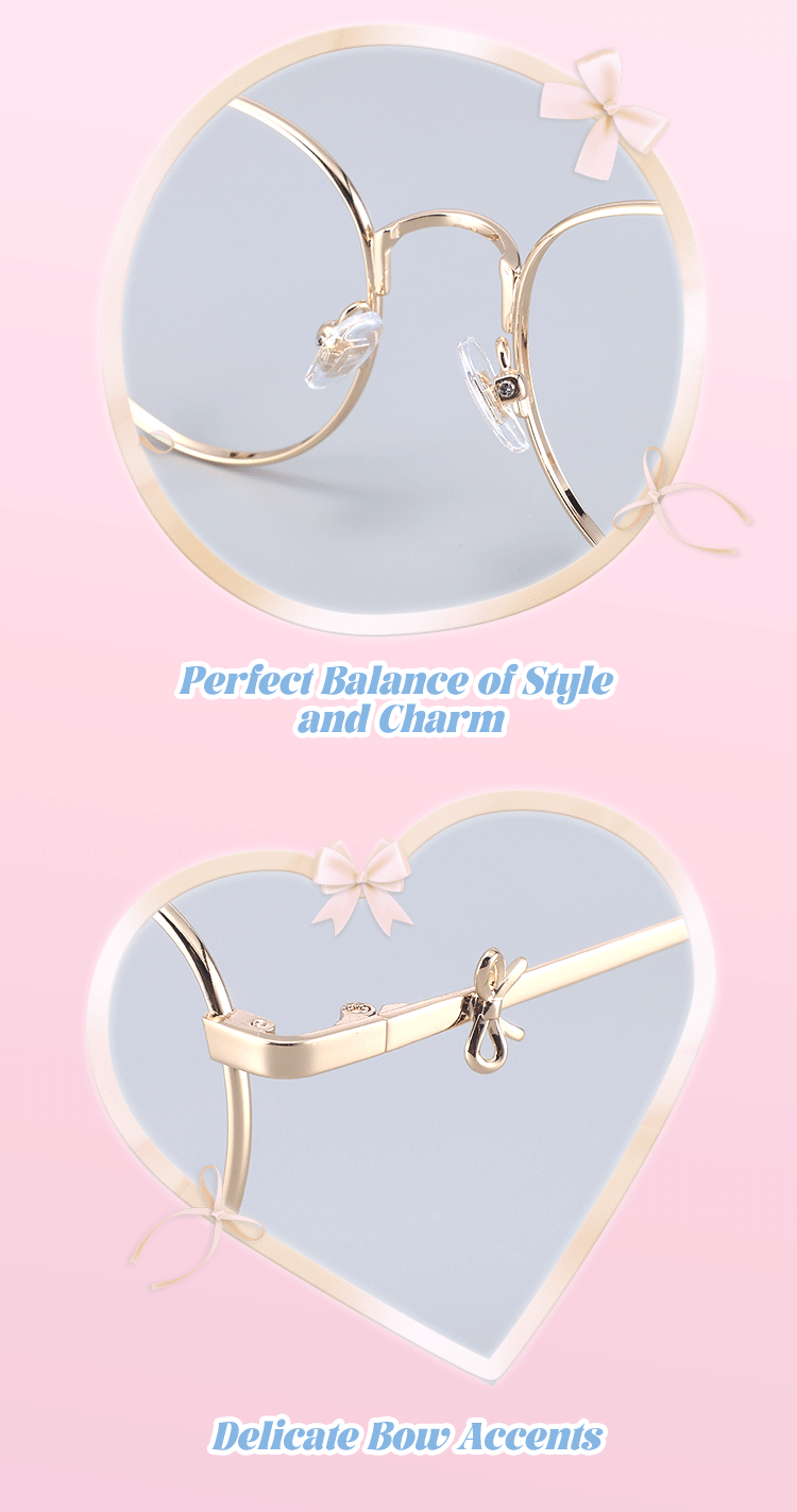 Women's full frame Metal eyeglasses | Firmoo.com