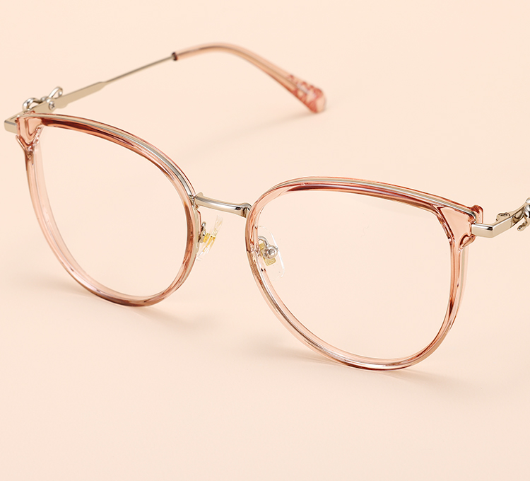 Women's full frame TR & Metal eyeglasses | Firmoo.com