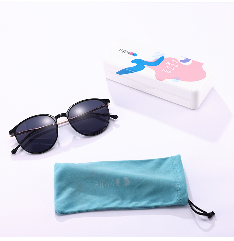 Unisex full frame TR&Metal sunglasses | Firmoo.com