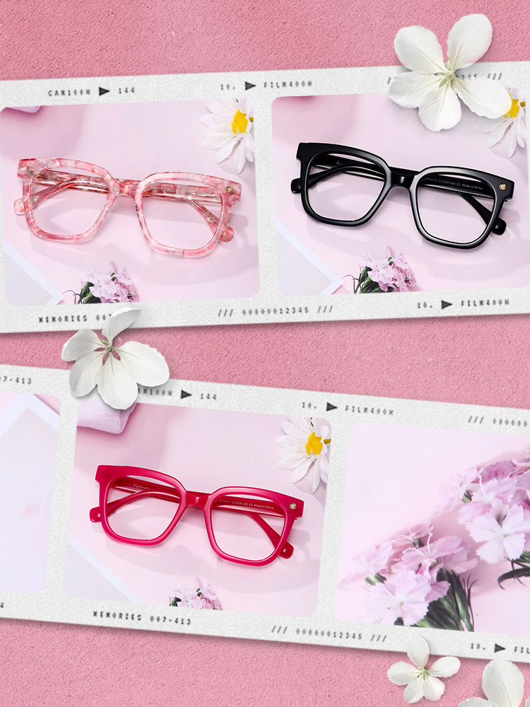 Women's full frame Acetate eyeglasses | Firmoo.com