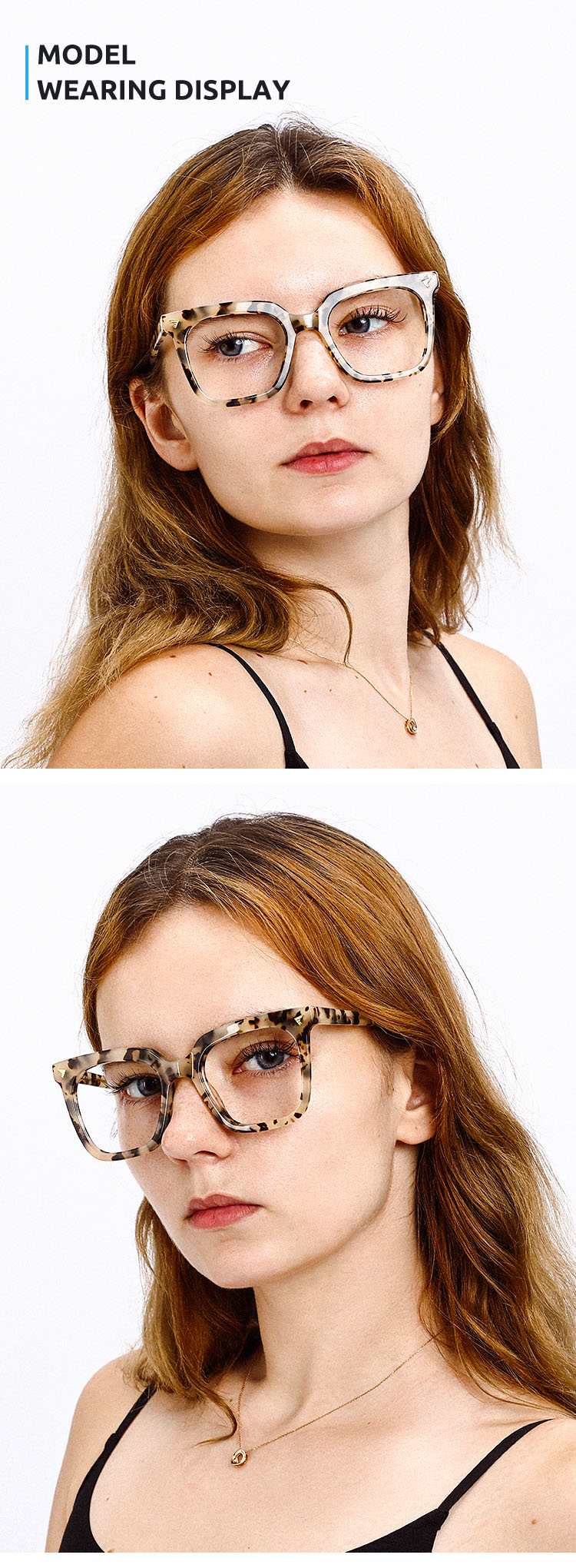 Unisex full frame Acetate eyeglasses | Firmoo.com
