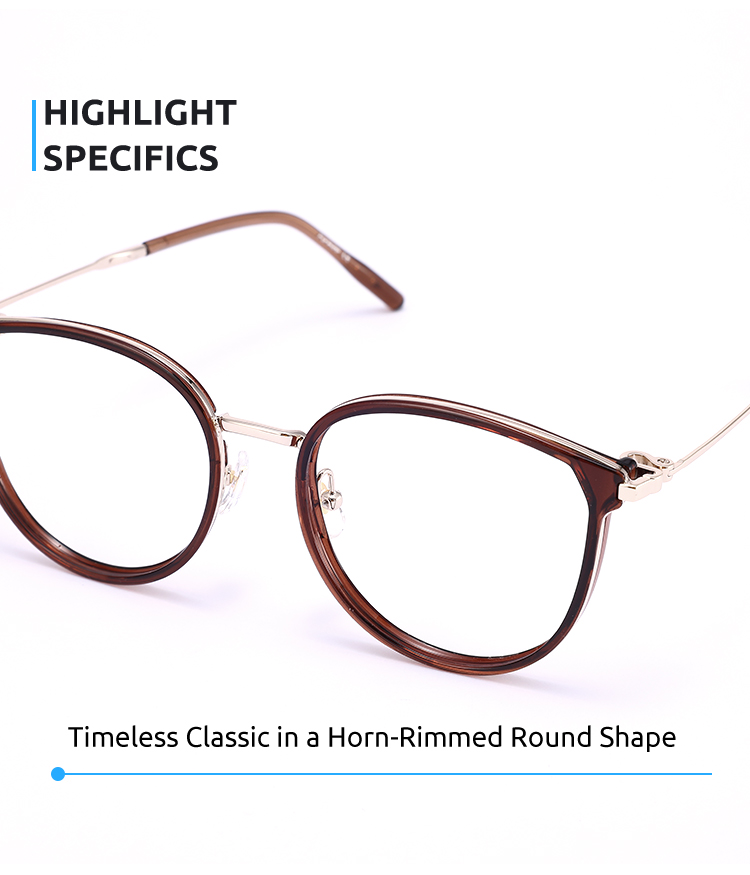 Women's full frame Metal & TR eyeglasses | Firmoo.com