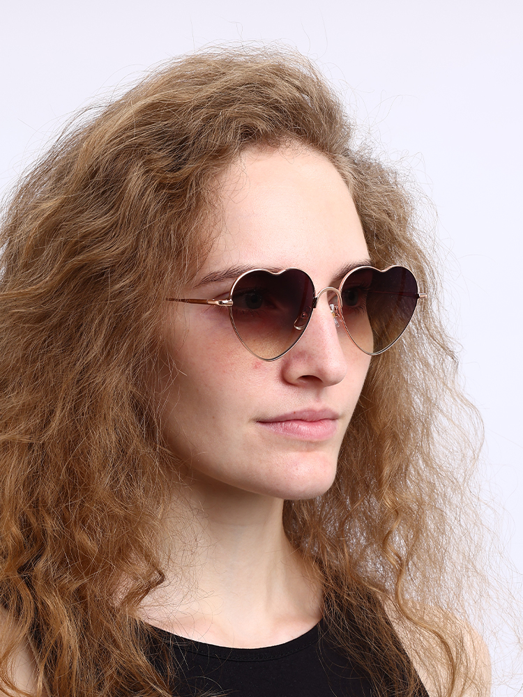 Women's full frame Metal sunglasses | Firmoo.com
