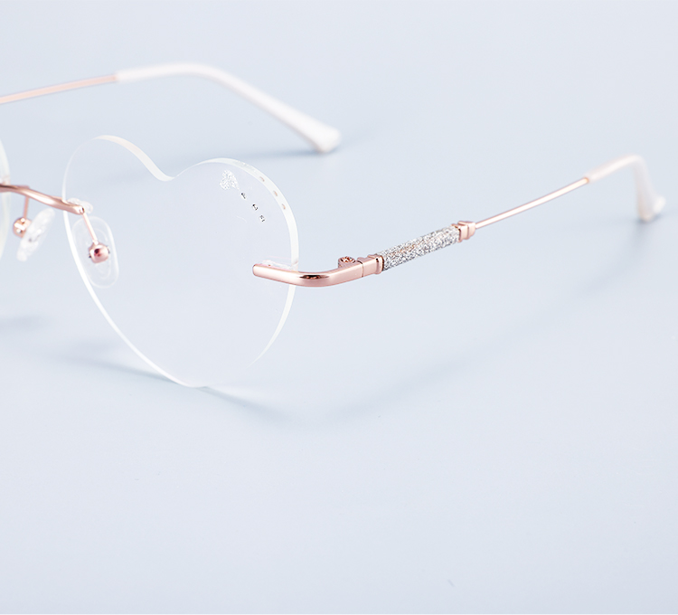 Women's rimless Metal eyeglasses | Firmoo.com