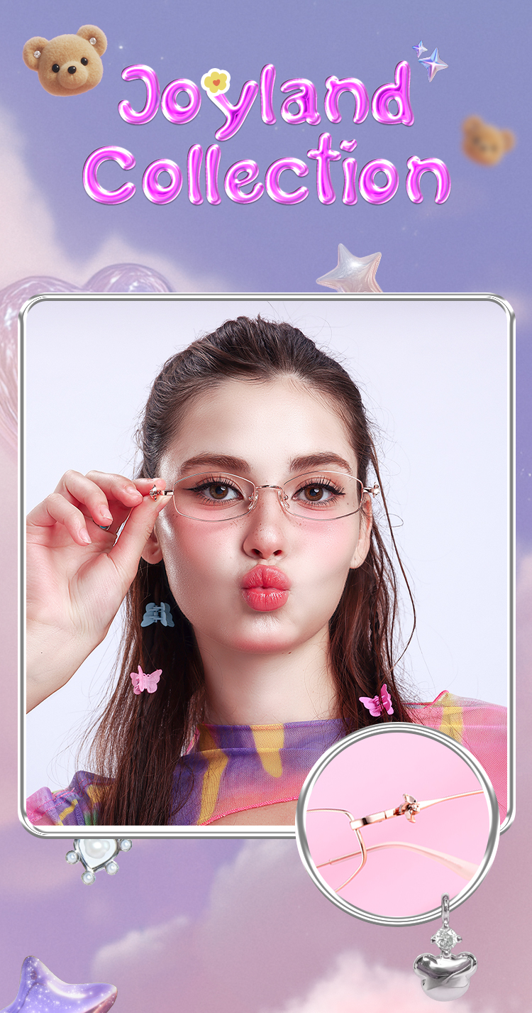 Women's full frame Metal eyeglasses | Firmoo.com