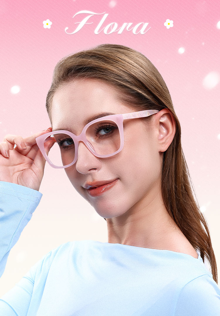 Women's full frame Acetate eyeglasses | Firmoo.com