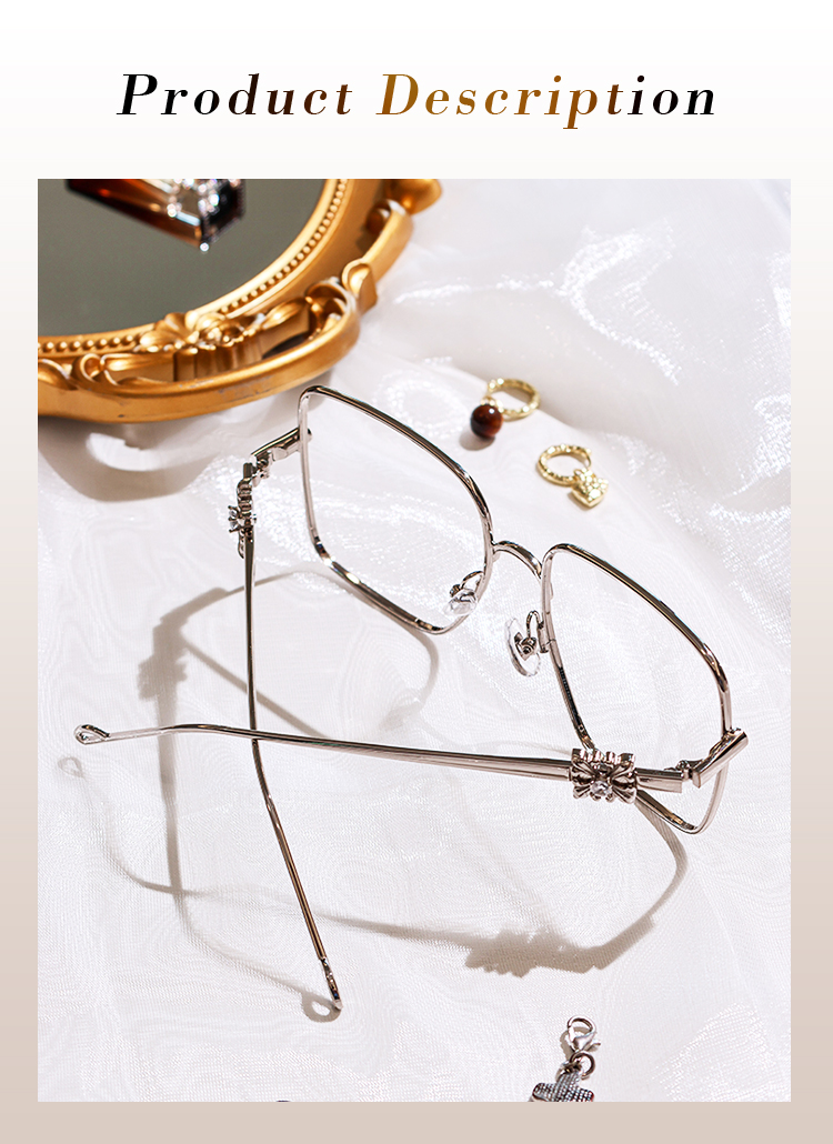 Women's full frame Metal eyeglasses | Firmoo.com