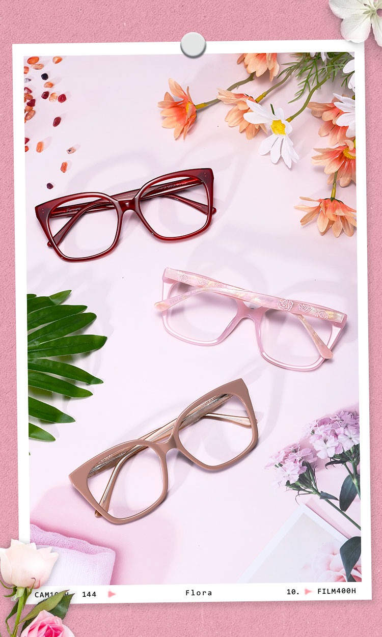 Women's full frame Acetate eyeglasses | Firmoo.com