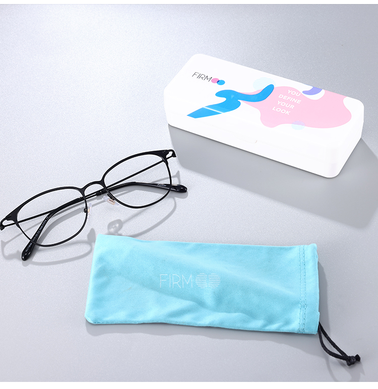 Unisex full frame metal eyeglasses | Firmoo.com