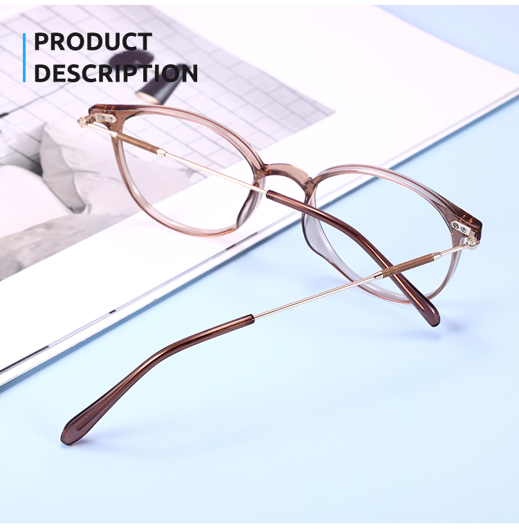 Women's full frame TR & Metal eyeglasses | Firmoo.com