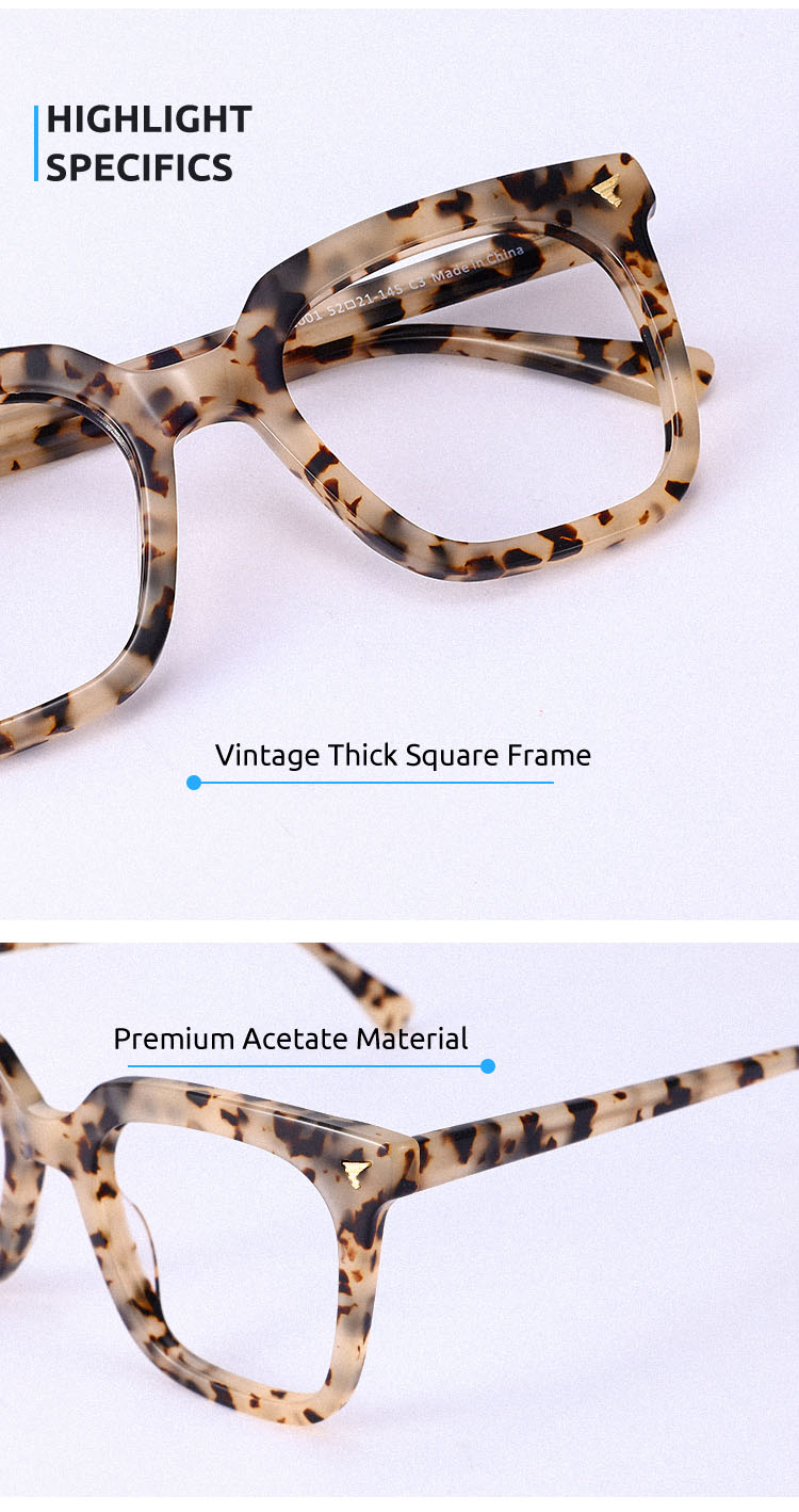 Unisex full frame Acetate eyeglasses | Firmoo.com