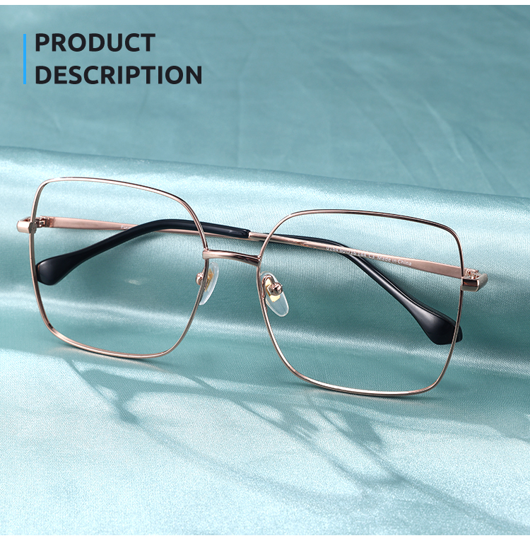Women's full frame metal eyeglasses | Firmoo.com