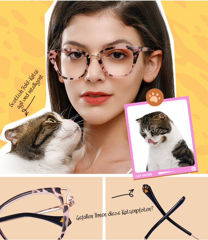 Europäische Katzenauge Form Brille Anti Ermüdung Computer Bildschirm Brille  für die Arbeit Büro Geschäft