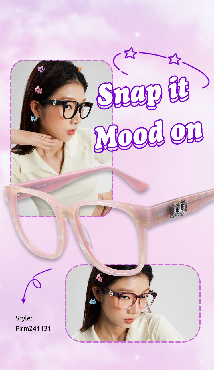 Women's full frame Acetate eyeglasses | Firmoo.com