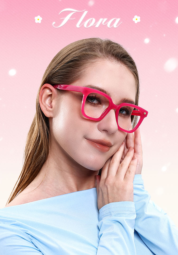 Women's full frame Acetate eyeglasses | Firmoo.com