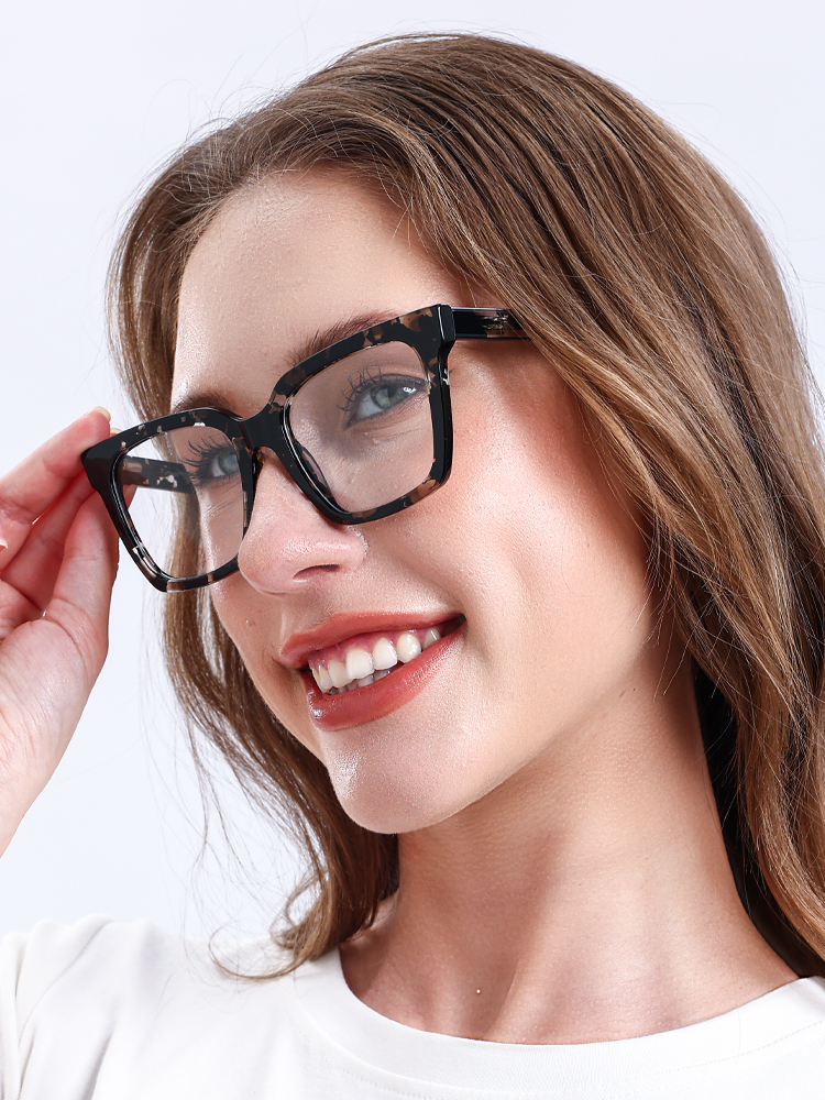 Women's full frame Acetate eyeglasses | Firmoo.com