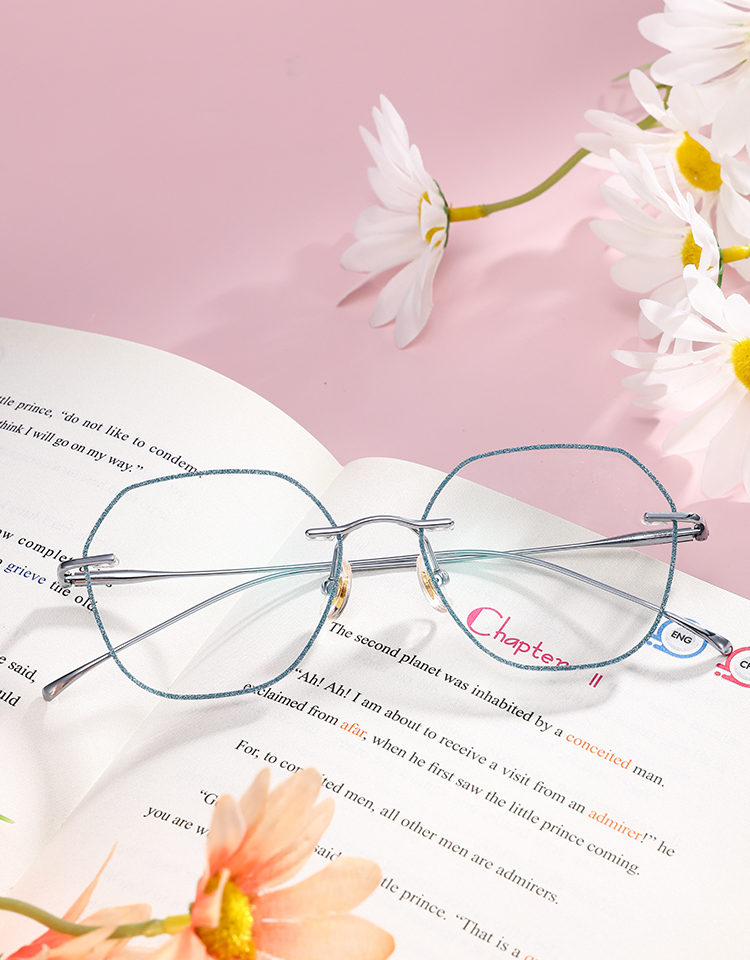 Women's rimless Metal eyeglasses | Firmoo.com
