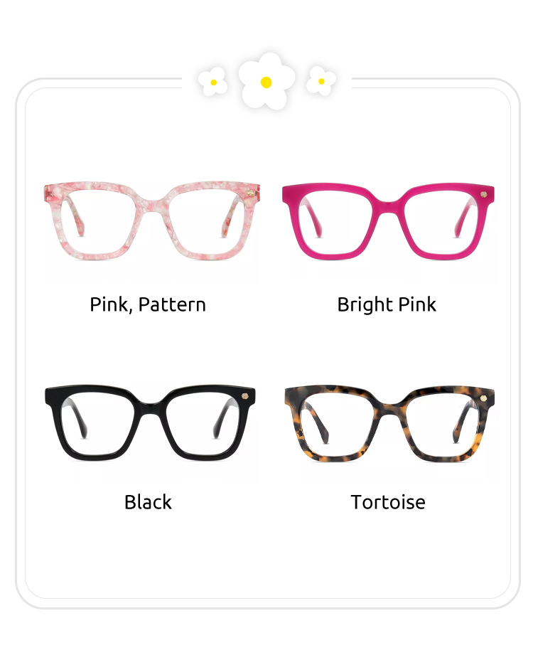 Women's full frame Acetate eyeglasses | Firmoo.com