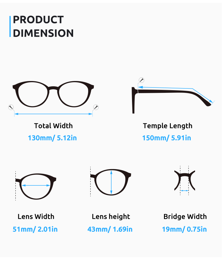 Unisex full frame mixed material eyeglasses | Firmoo.com