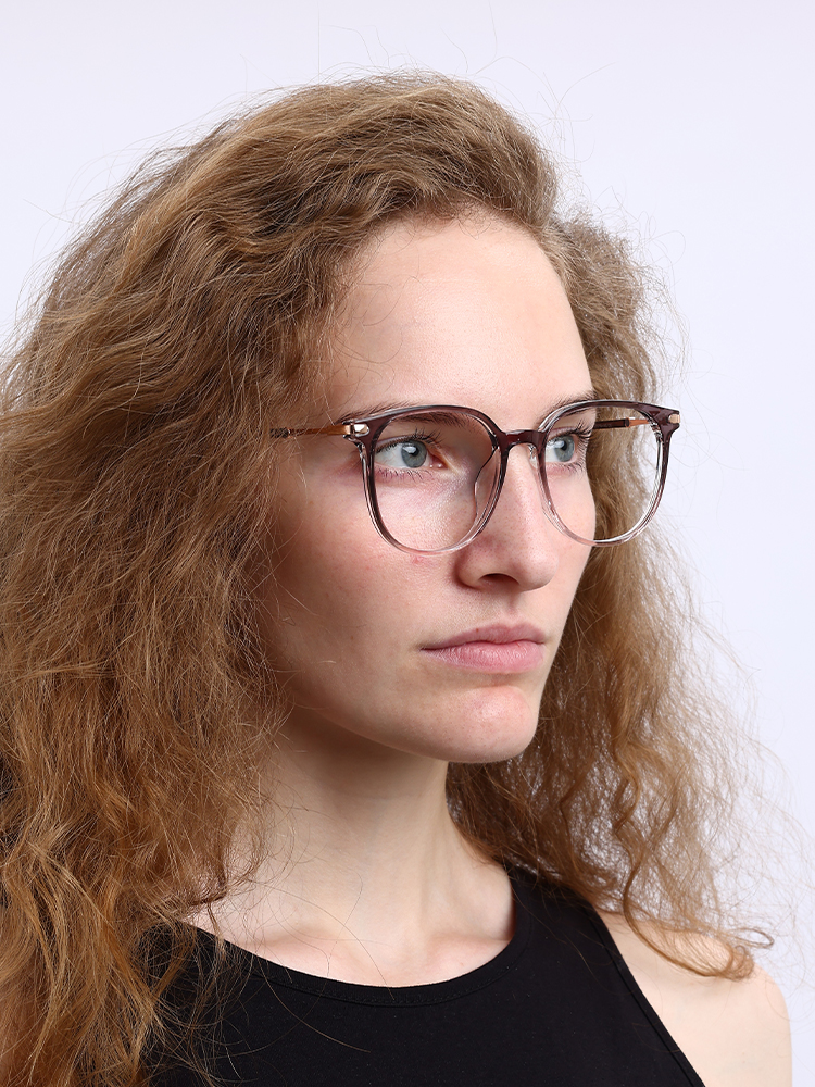 Unisex full frame Metal & TR eyeglasses | Firmoo.com